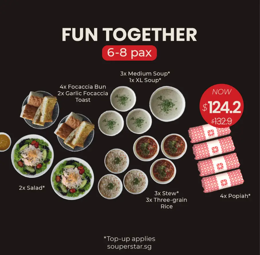 SOUPERSTAR MENU