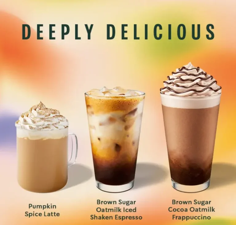 STARBUCKS MENU