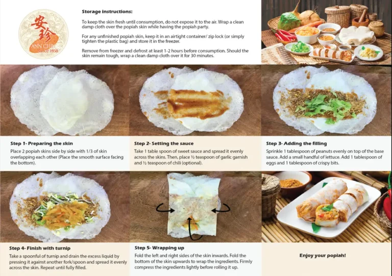 ANN CHIN POPIAH MENU