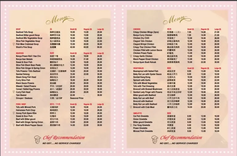 DIFFERNENT TASTE CAFE & RESTAURANT MENU