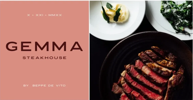 GEMMA STEAKHOUSE MENU