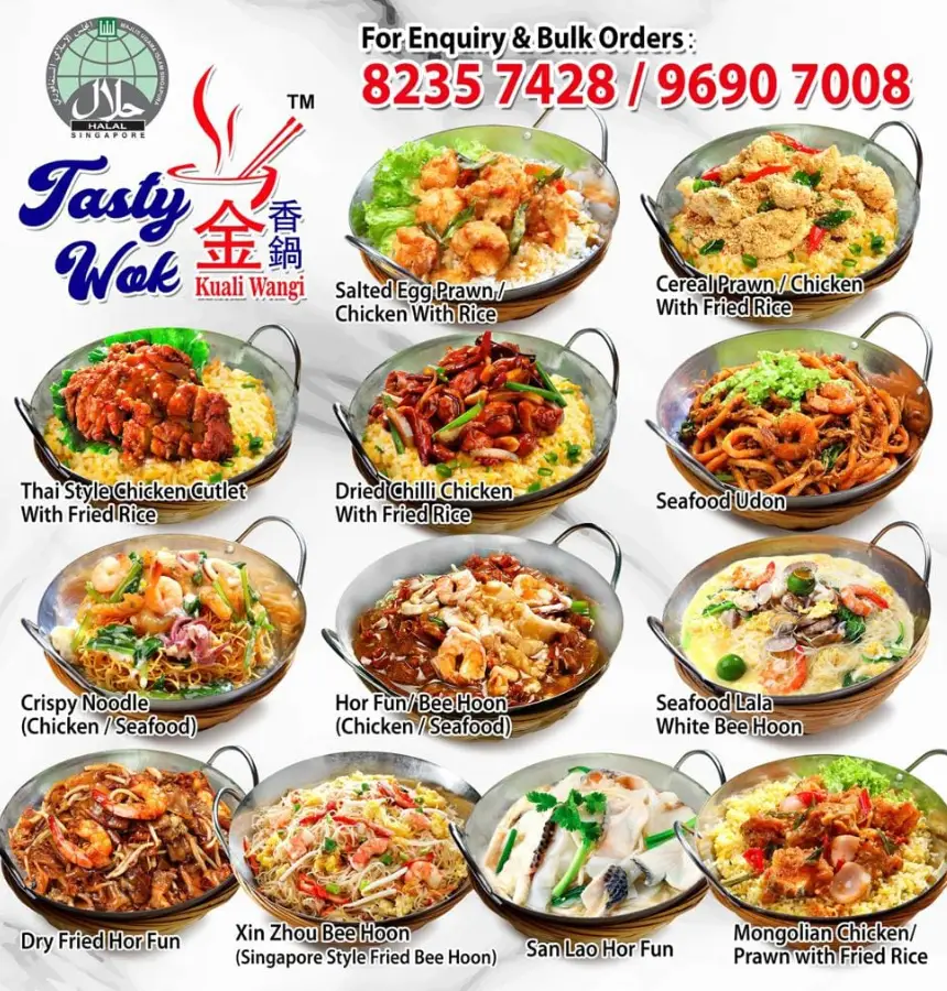 TASTY WOK MENU