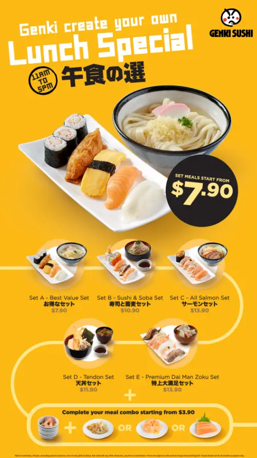 GENKI SUSHI SINGAPORE