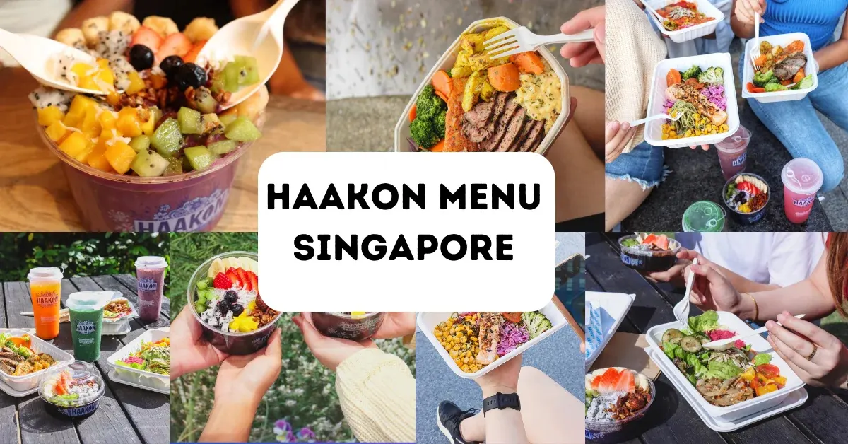 HAKOON MENU SINGAPORE