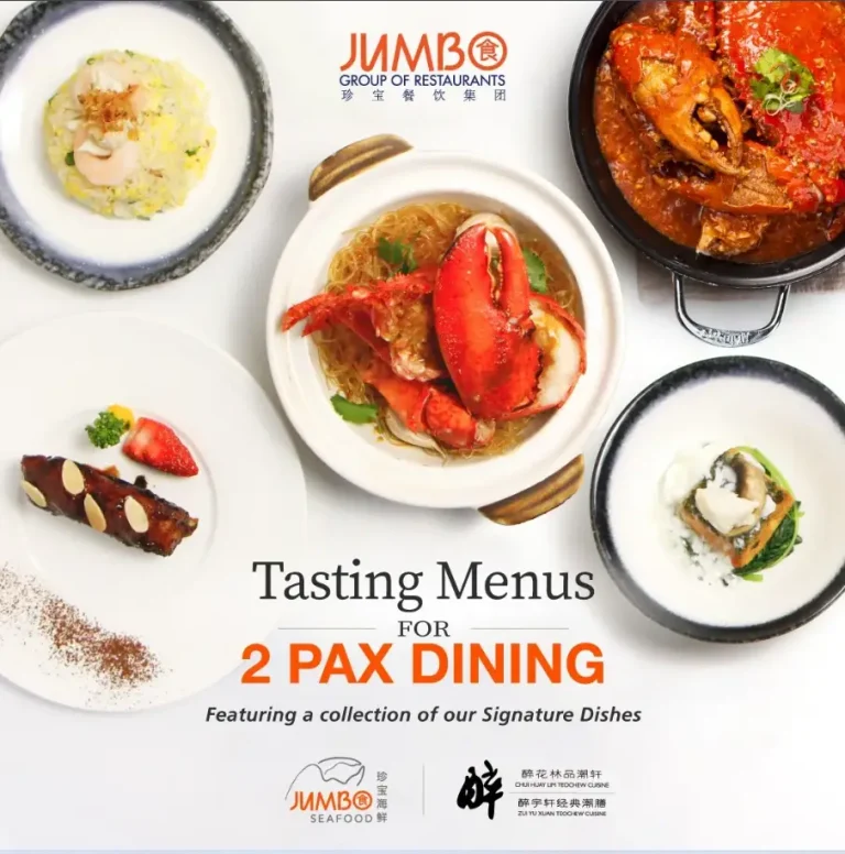 Jumbo Seafood Menu