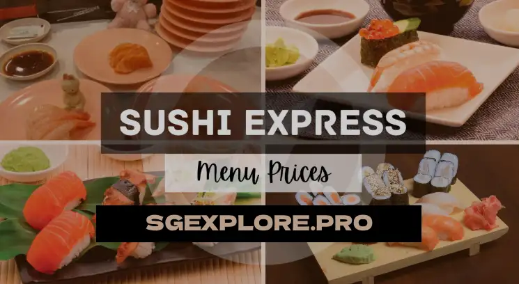 SUSHI EXPRESS MENU SINGAPORE