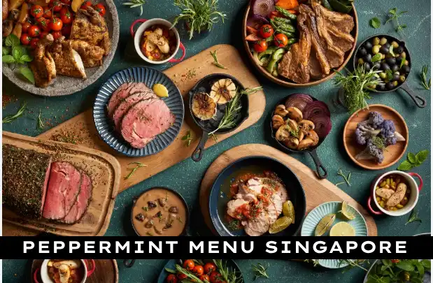 PEPPERMINT MENU SINGAPORE