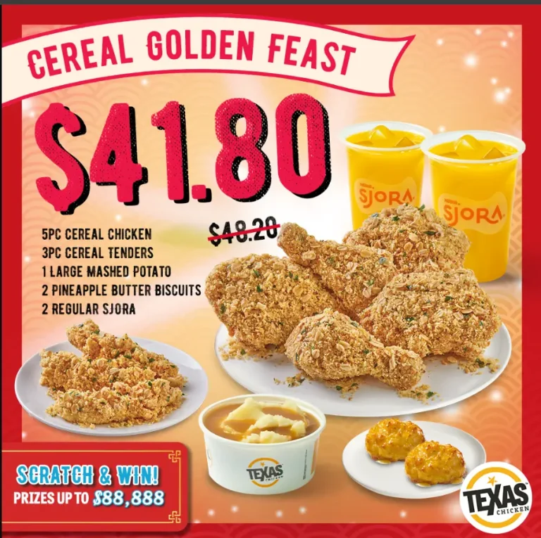 TEXAS CHICKEN MENU