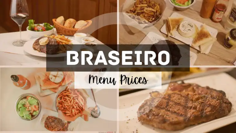 BRASEIRO MENU SINGAPORE