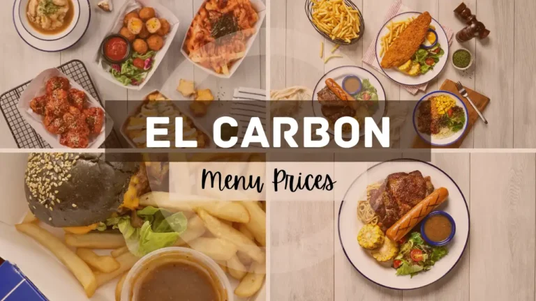 EL CARBON MENU SINGAPORE