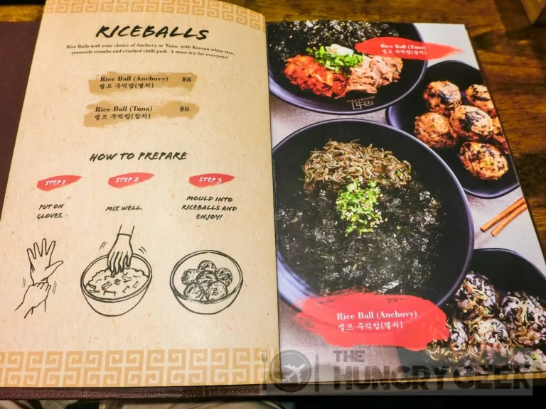 MASIZZIM MENU SINGAPORE