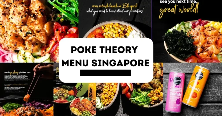 POKE THEORY MENU SINGAPORE